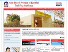 Tablet Screenshot of navbhartipiti.com